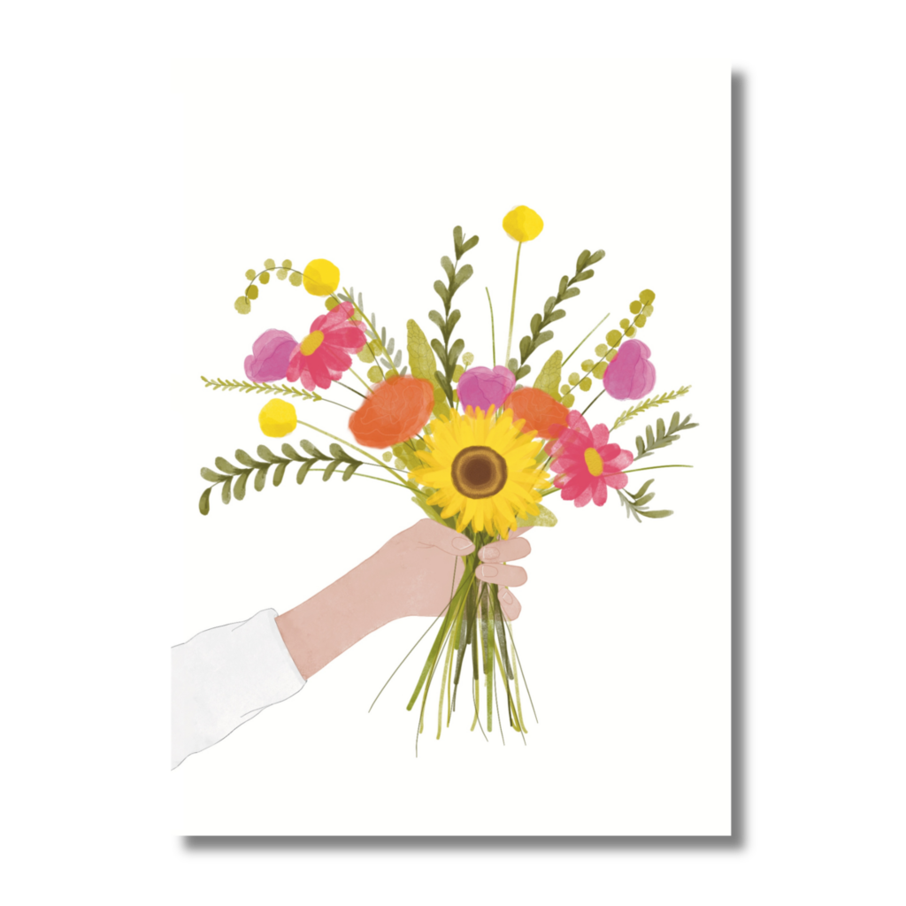 Kaart: Bloemen